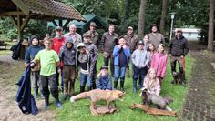 Begeistert waren die Kinder besonders von den Tierpräparationen.