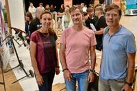 Bettina Paquet, Axel Müller und Lothar Schwarz waren sehr zufrieden mit der Startveranstaltung