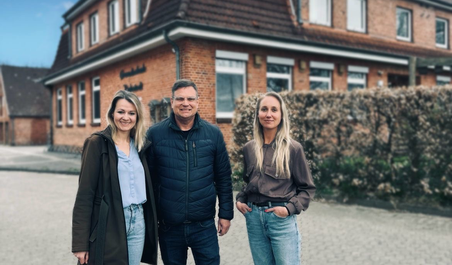 Der Vorstand: Vanessa Stockmann, Bernd Remmers, Franziska Dreier-Lingenfelder.
