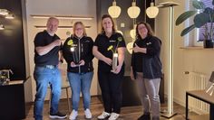 Das Team freut sich auf die Marktwoche mit vielen Produkten zum Aktionspreis.