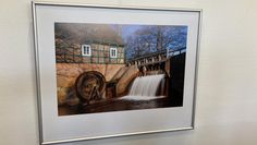 Wasser an der Meyenburger Wassermühle- festgehalten vom Vorsitzenden der Fotofreunde Vegesack Ulrich Reiß