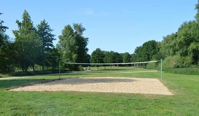 Das Beachvolleyball am Vörder See soll zu einem Jugendplatz erweitert werden.