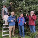 (v. l.) Frauke Bischoff, Martin Schröder, Helma Schröder und Jürgen Rudolph freuen sich, dass die Aktion erneut stattfinden kann.
