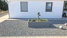 Schottergärten sind im Hinblick auf Klimaschutz und Artensterben keine gute Lösung.
