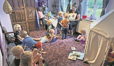 Im neuen Märchenzimmer sollen künftig auch Traumreisen stattfinden.