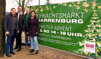 Mit Liebe gefertigte Kunsthandwerksprodukte können auf dem Weihnachtsmarkt erworben werden.