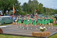 Die Funkengarde des TSV Hollen präsentierte den Froschkönig in ihrer eigenen Fassung.