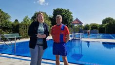 Die Bürgermeisterin ließ es sich nicht nehmen, bei der Eröffnung in Neuenkirchen dabei zu sein.