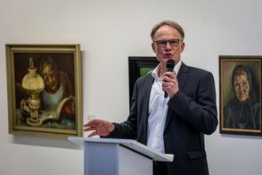Frank Fenken in der Worpsweder Kunsthalle