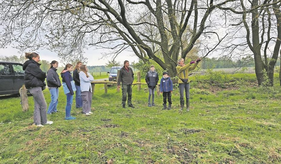 Landkreis Rotenburg (eb). Der Landkreis bot 65 Kindern und Jugendlichen die Gelegenheit, verschiedenen Arbeitsbereiche und Berufe am Zukunftstag kennenzulernen. Die Teilnehmenden konnten sich einer Gruppe anschließen und einzelne Bereiche erkunden oder sich einen Arbeitsplatz aussuchen und dort den Vormittag verbringen.
Die Schüler:innen besuchten die Arbeitsbereiche der Kreisarchäologie, Kreisstraßenmeisterei, Wasserlabor, Abfallwirtschaft und die Feuerwehrtechnische Zentrale.
In Unterstedt besuchte eine Gruppe mit Mitarbeitenden des Naturschutzes eine Fläche der Stiftung Naturschutz und half bei der Pflege des Gebietes.