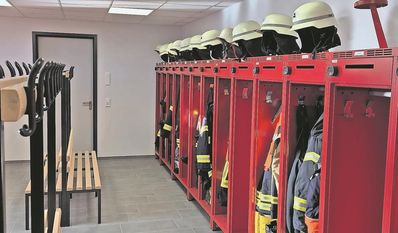 Die neuen Umkleideräume sind separat getrennt für Männer und Frauen.