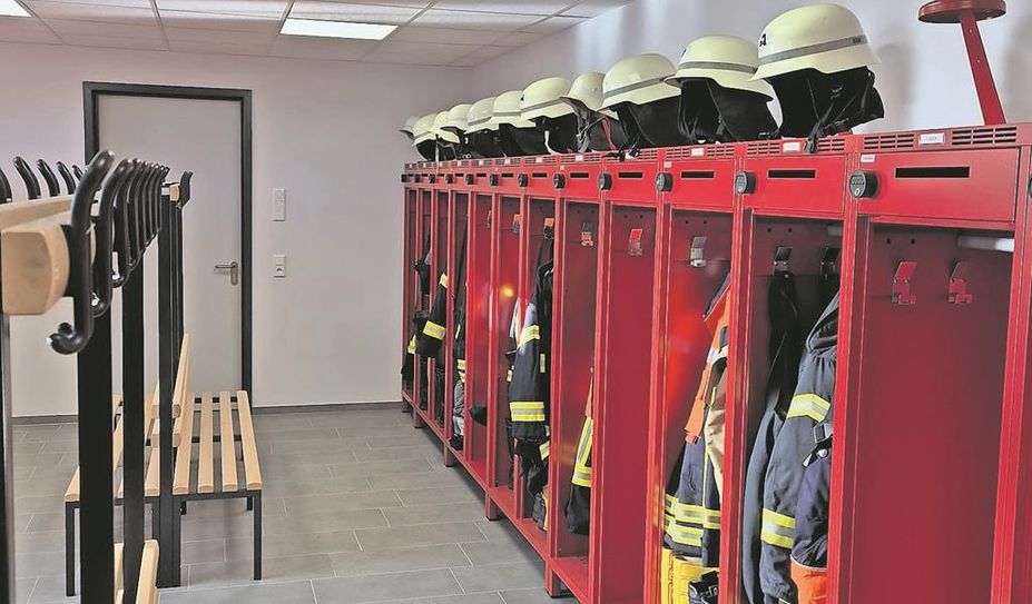 Die neuen Umkleideräume sind separat getrennt für Männer und Frauen.