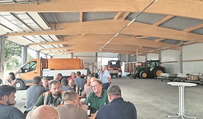 Die neue Halle bietet reichlich Platz.