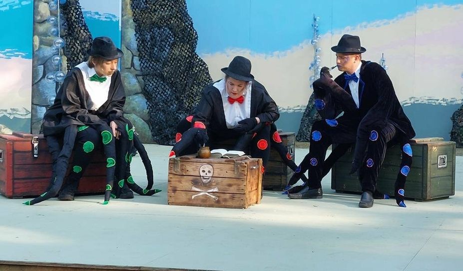 Einblick in die Probe eines außergewöhnlichen Theaterstücks.