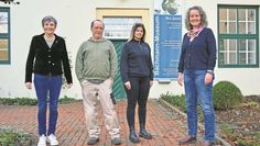Die Menschen hinter den Kulissen: Frauke Siems (v. li.), Lothar Safier, Ronahi Erdogan und M.A. Ellen Horstrup.