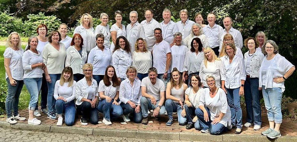 Die Musikerinnen von PopChor‘n freuen sich auf das gemeinsame Konzert mit dem Männerchor Four Valleys.