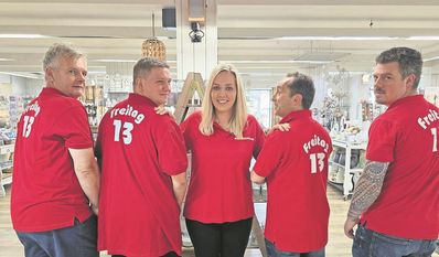 Das Team von Horstschäfer freut sich auf viele Kunden, die von den 13 Prozent profitieren wollen.