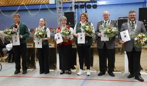 Das Königshaus 2026 des Bezirksschützenverbandes Osterholz.