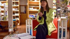 Carla Hinrichs bei ihrer Lesung in Bremervörde.