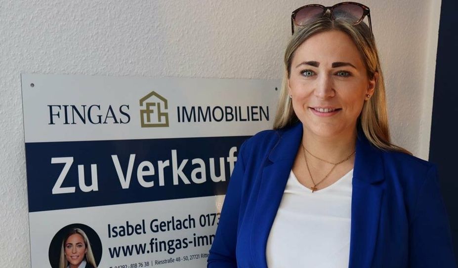 Isabel Gerlach freut sich auf viele zufriedene Kunden.