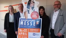 Volksbank und Stadthalle laden am kommenden Wochenende zur 19. Modernisierungsmesse in die Stadthalle ein.