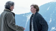 Sandra (Sandra Hüller) steht in Verdacht, ihren Mann Samuel (Samuel Theis) getötet zu haben,