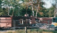 Ein Brand im Jahr 2003 vernichtete das Vereinsheim im Waldstadaion. Nur ein Jahr später stand ein neues Gebäude.