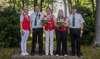 Die neuen Vizemajestäten ließen sich ordentlich feiern.