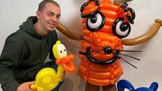 Er ist für seine Ballonkunst bundesweit bekannt: Marvin Ohmstedt.