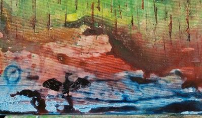 Ein Kunstwerk von Elisabeth Kreis, das ab Juni im Rathaus Schwanewede angeschaut werden kann.