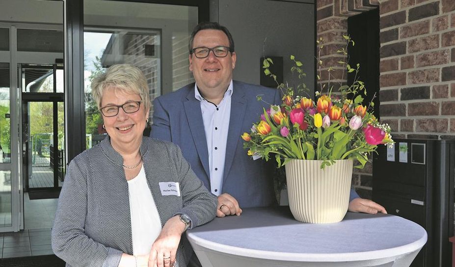 Marlies Schröder hat die Geschäftsführung an Volker Wahlers übergeben.