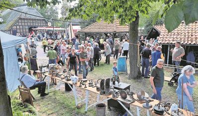 Bei den Handwerkertagen gibt es für die Besucher:innen viel zu sehen.