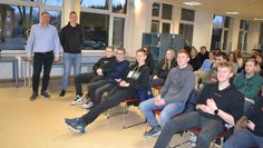 Zimmerermeister Heiko Pape stellte den Jugendlichen die beruflichen Möglichkeiten im Handwerk vor.