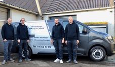 Ein junges Team: Felix Heitmann, Martin Wintjen, Patrick Wagenlöhner und Tom Ringe.