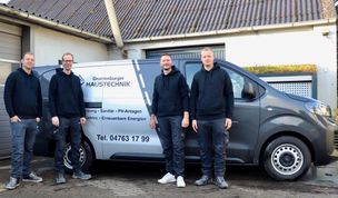 Ein junges Team: Felix Heitmann, Martin Wintjen, Patrick Wagenlöhner und Tom Ringe.