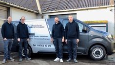 Ein junges Team: Felix Heitmann, Martin Wintjen, Patrick Wagenlöhner und Tom Ringe.