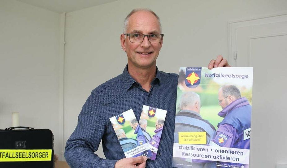 Freut sich auf weitere Ehrenamtliche: Notfallseelsorger Hans Jürgen Bollmann.