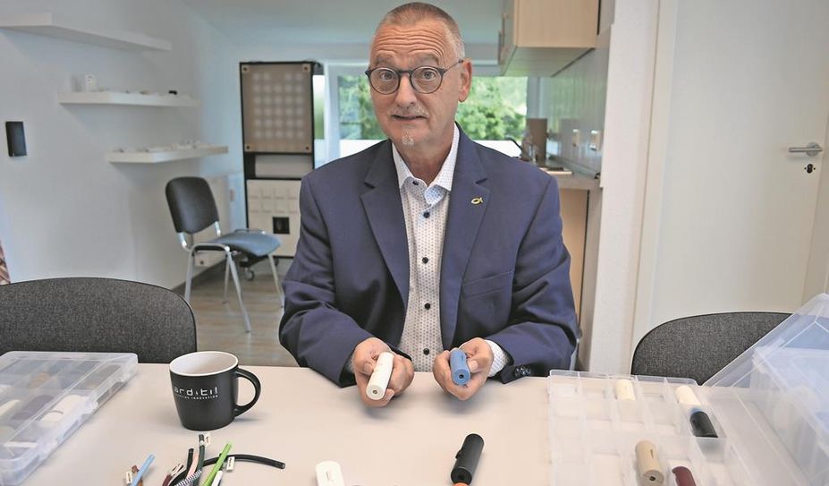 Ingo Schneider setzt mit unterschiedlichsten Produkten alles ins rechte Licht.