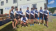 Die beiden Mannschaften der Trainingsgruppe des RVOSCH vor dem Start in Nordenham.