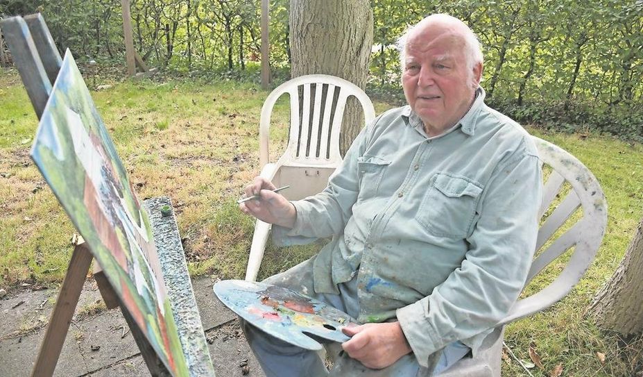 Nachdem Wilko Jäger sich jahrelang der Fotografie gewidmet hat, zeigt er jetzt seine malerischen Talente.