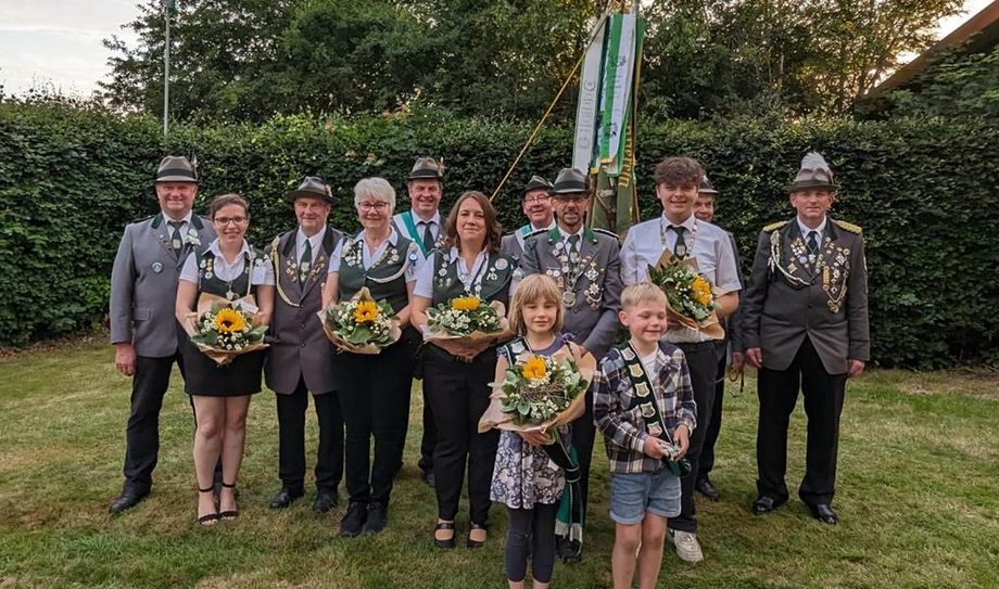 Das aktuelle Königshaus freut sich auf ein programmreiches Festwochenende.