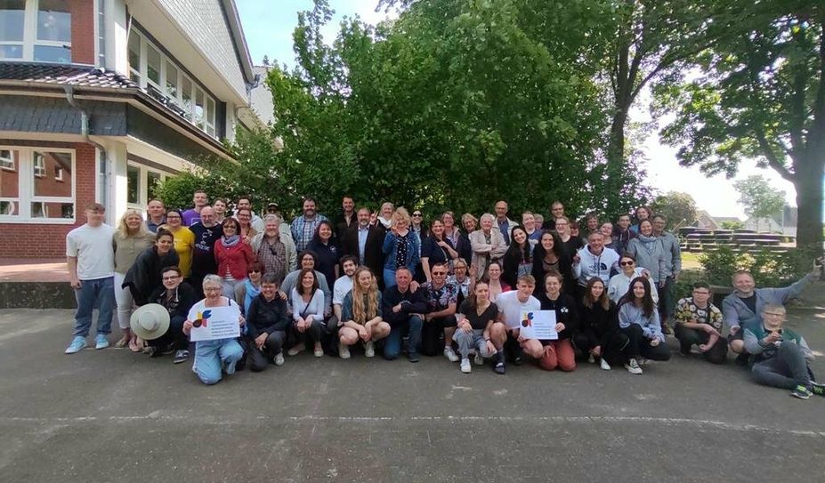 Die Mitglieder der Partnerschaftsvereine beim Abschied. Das nächste Treffen ist bereits geplant.