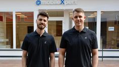 (v. l.) Ardian Hasani und Tim Valentin freuen sich darauf, viele Kunden in ihrem Geschäft begrüßen zu dürfen.
