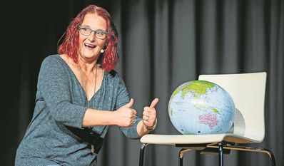 Anny Hartmann sorgt nicht nur für Lacher, sondern regt auch zum Nachdenken an.