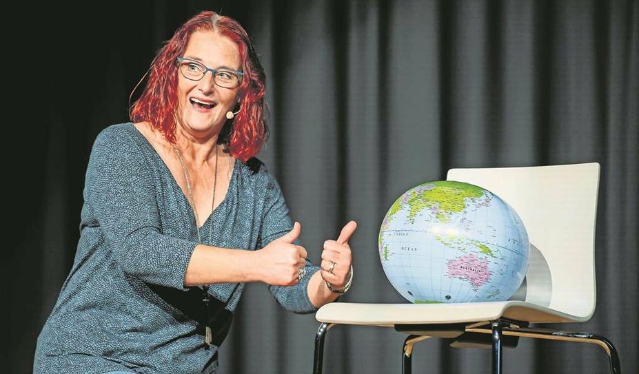 Anny Hartmann sorgt nicht nur für Lacher, sondern regt auch zum Nachdenken an.