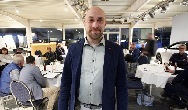 Innenstadtmanager der Stadt Osterholz-Scharmbeck Thomas Karstens stellte sich den Mitgliedern des Wirtschaftstreffs vor