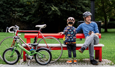 Beim Stadtradeln können sich alle beteiligen – egal ob groß oder klein.