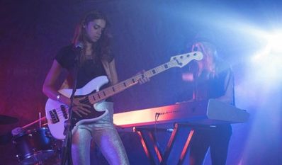 Die Musiker:innen sorgen beim VördeWorx für die passende Stimmung.