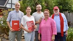 Die Mitglieder der SPD zogen alle ein positives Fazit des ersten Sommerfestes.