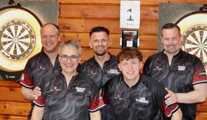 Freuen sich auf ein spannendes Turnier: Oliver Merdes, Andreas Barke, Sascha und Luca Steinbusch sowie Torben Dause.